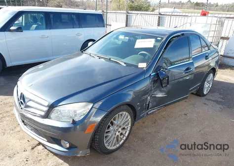 2009 Mercedes-Benz C 350 Sport from USA, damaged, VIN WDDGF56X89R062579